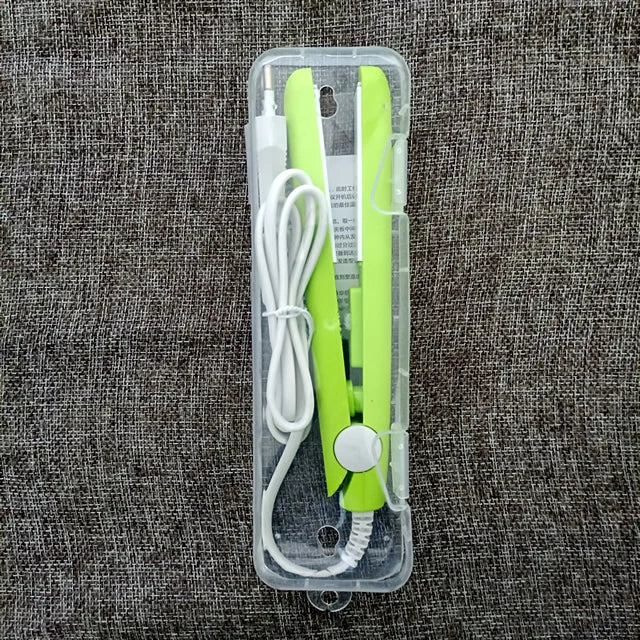3-in-1 Professional Hair Styling Tool – Flat Iron, Curling Iron & Hot Comb