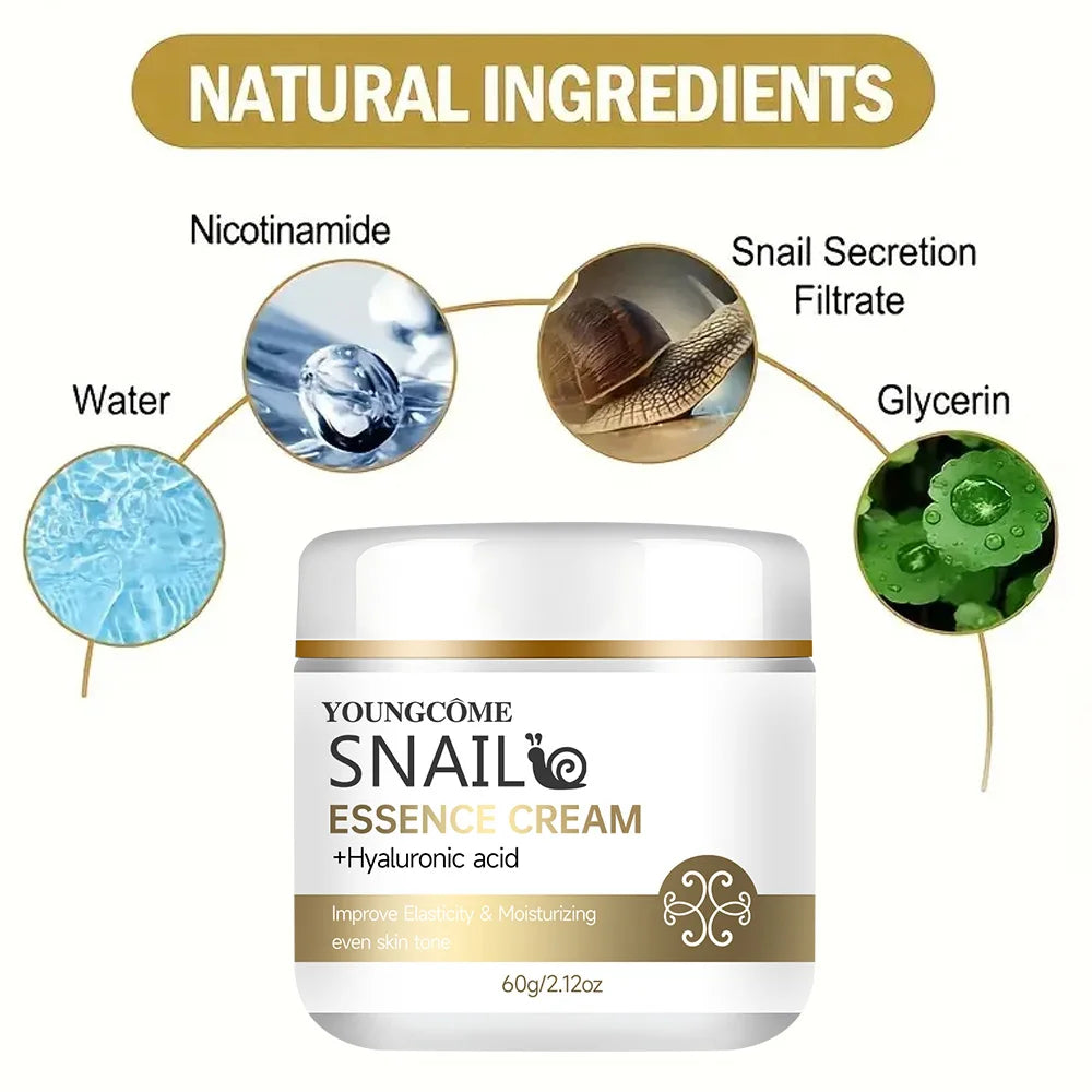 Snail Essence Retinol Cream with Hyaluronic Acid