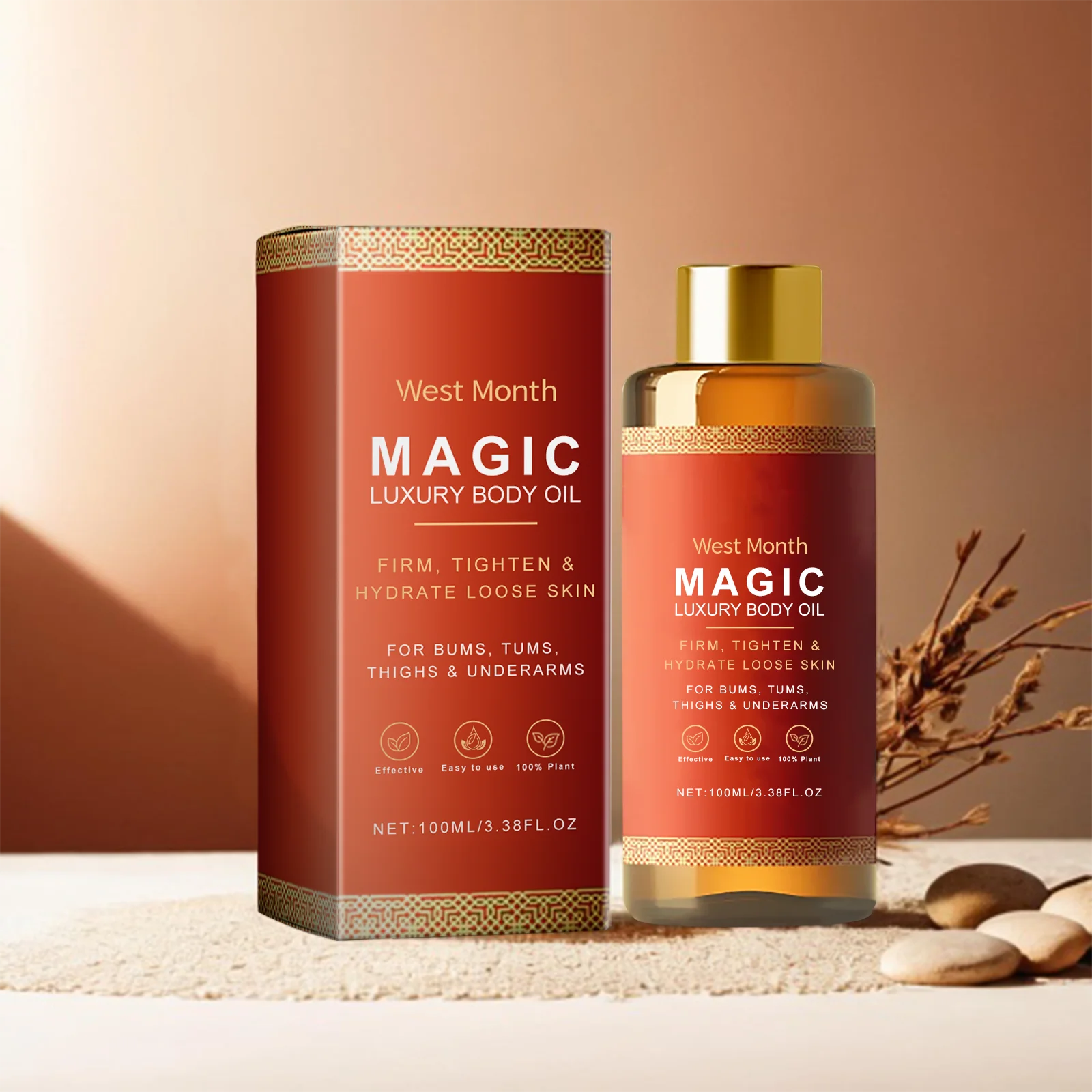 Firming & Tightening Body Oil – Nourishing Anti-Cellulite Skin Care