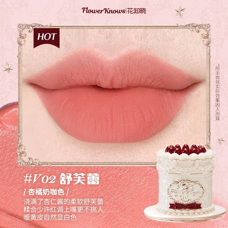 Flowerknows Strawberry Cupid Matte Velvet Lipstick