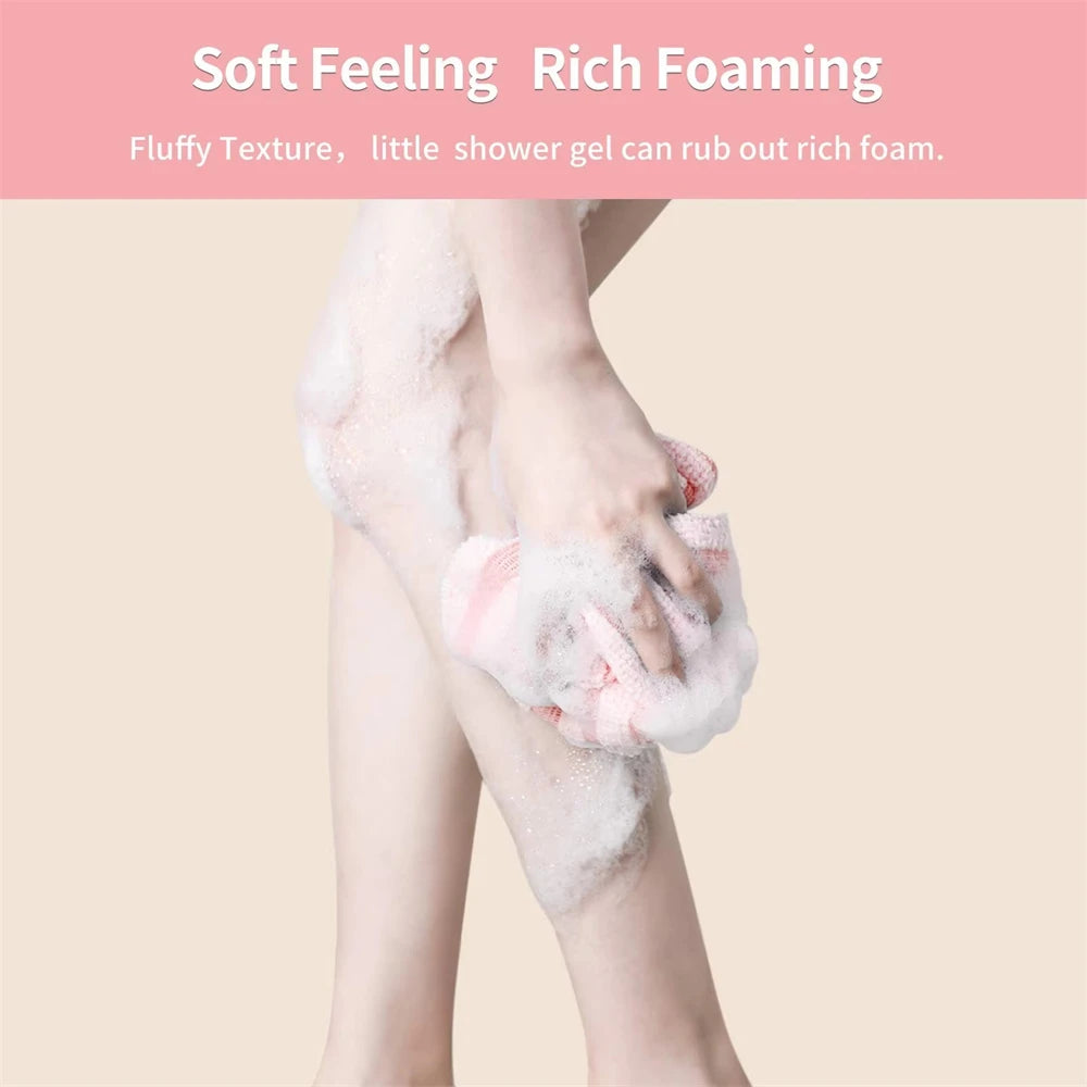 Exfoliating Back Scrubber Washcloth