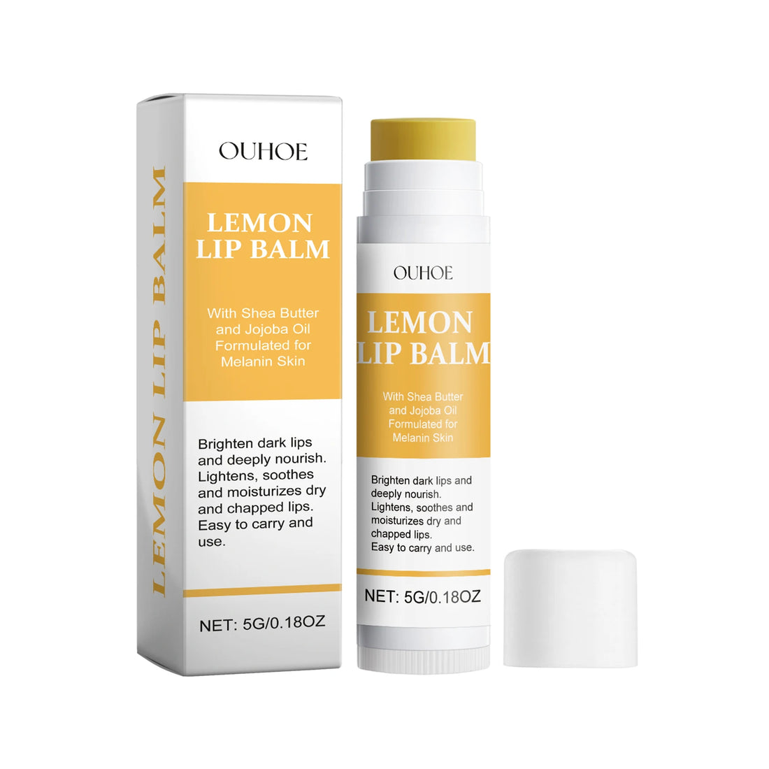 Lemon Ginger Turmeric Lip Balm & Exfoliating Mask