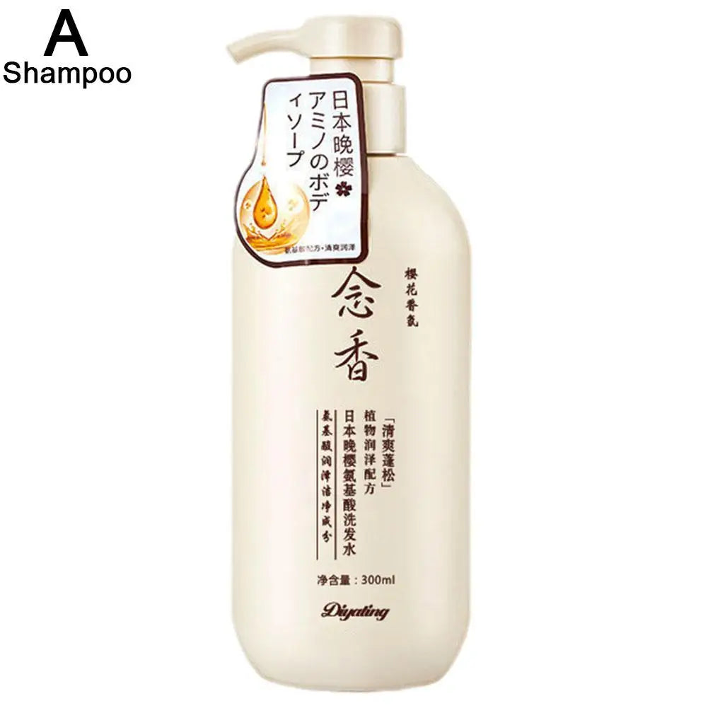300ml Amino Acid Japanese Fragrant Shampoo & Conditioner Set