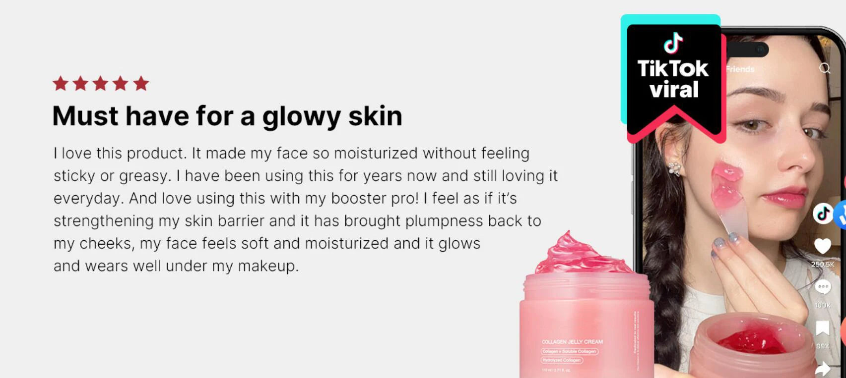 24h Glow & Lift Collagen Jelly Cream