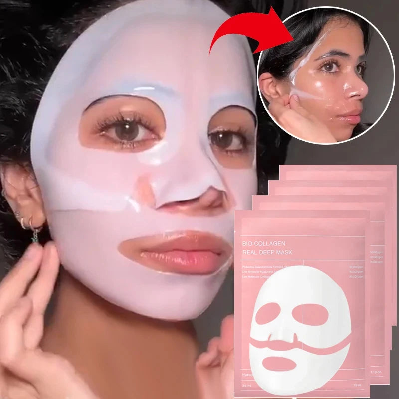 Bio Collagen Face Mask – Deep Hydrating & Brightening Overnight Skincare