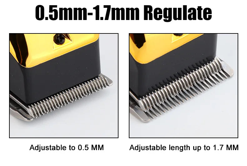 USB Rechargeable Hair Clippers Set for Men