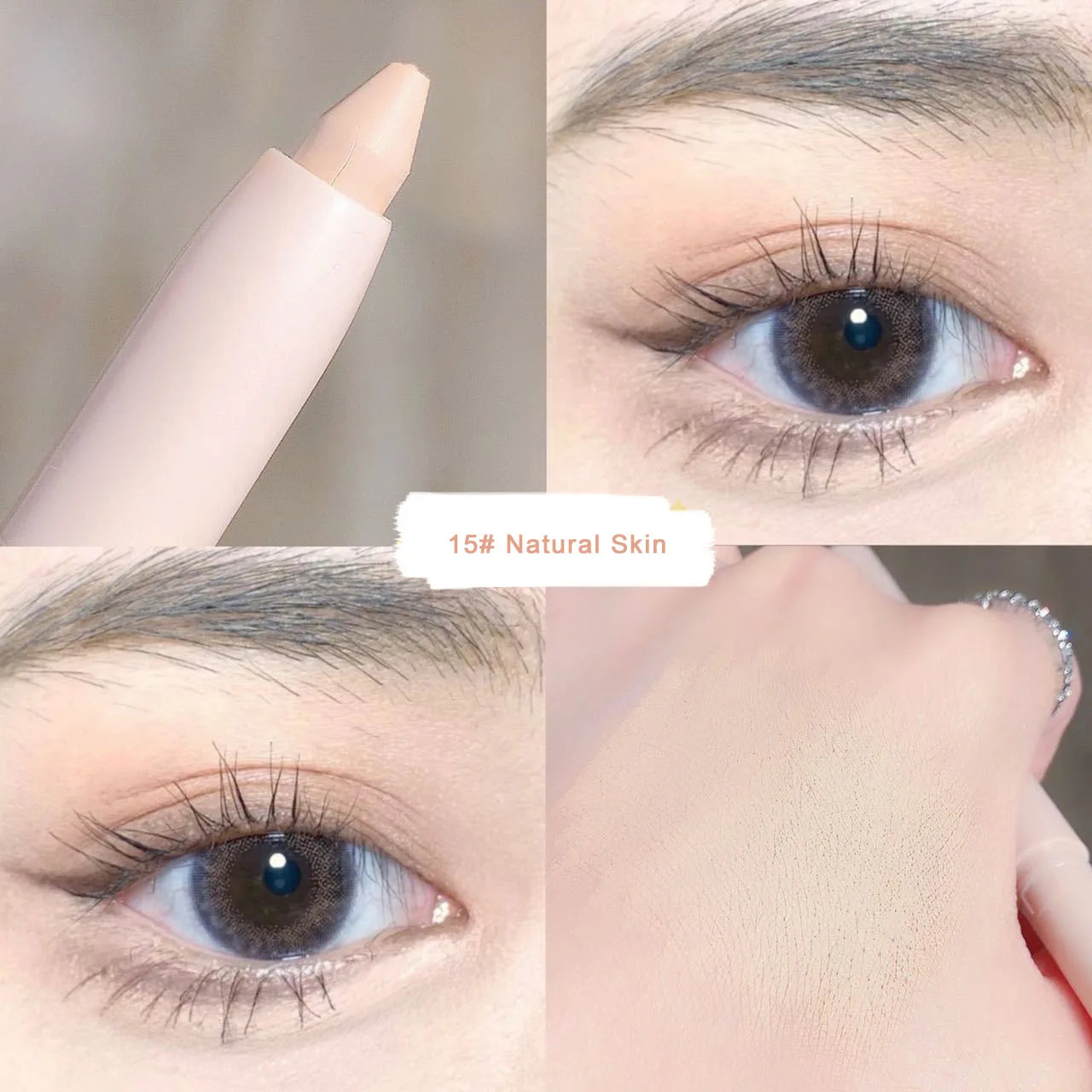 Lying Silkworm Eyeshadow Highlighter Pen – Matte & Pearl Brightening Stick