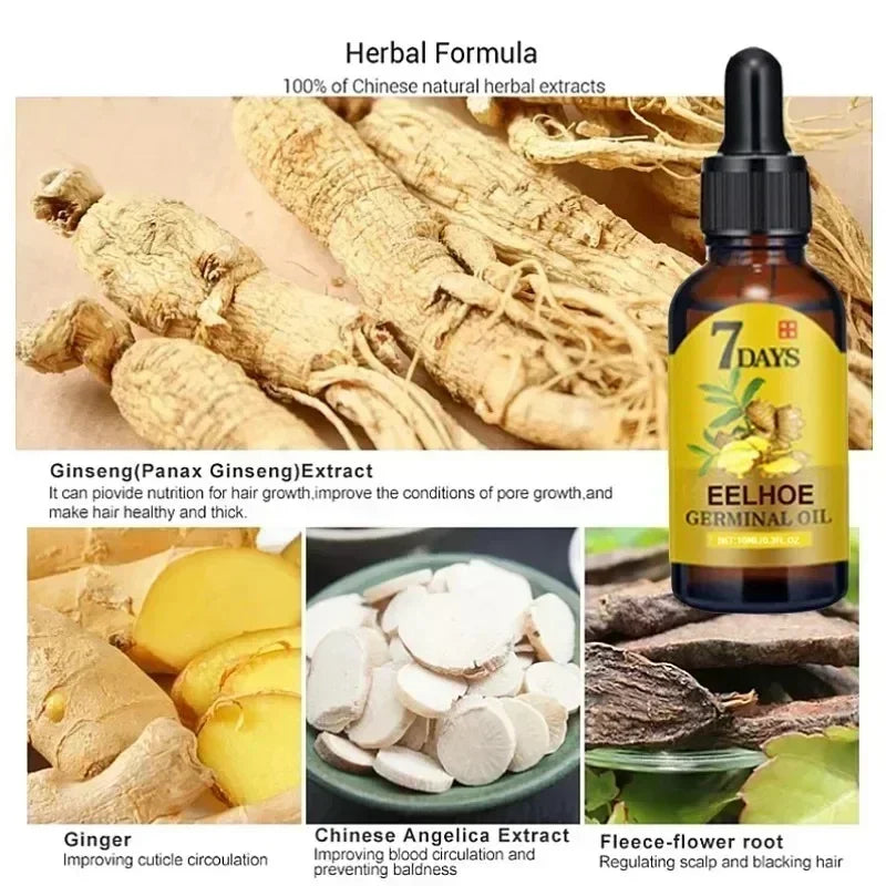7-Day Ginger Hair Growth Serum
