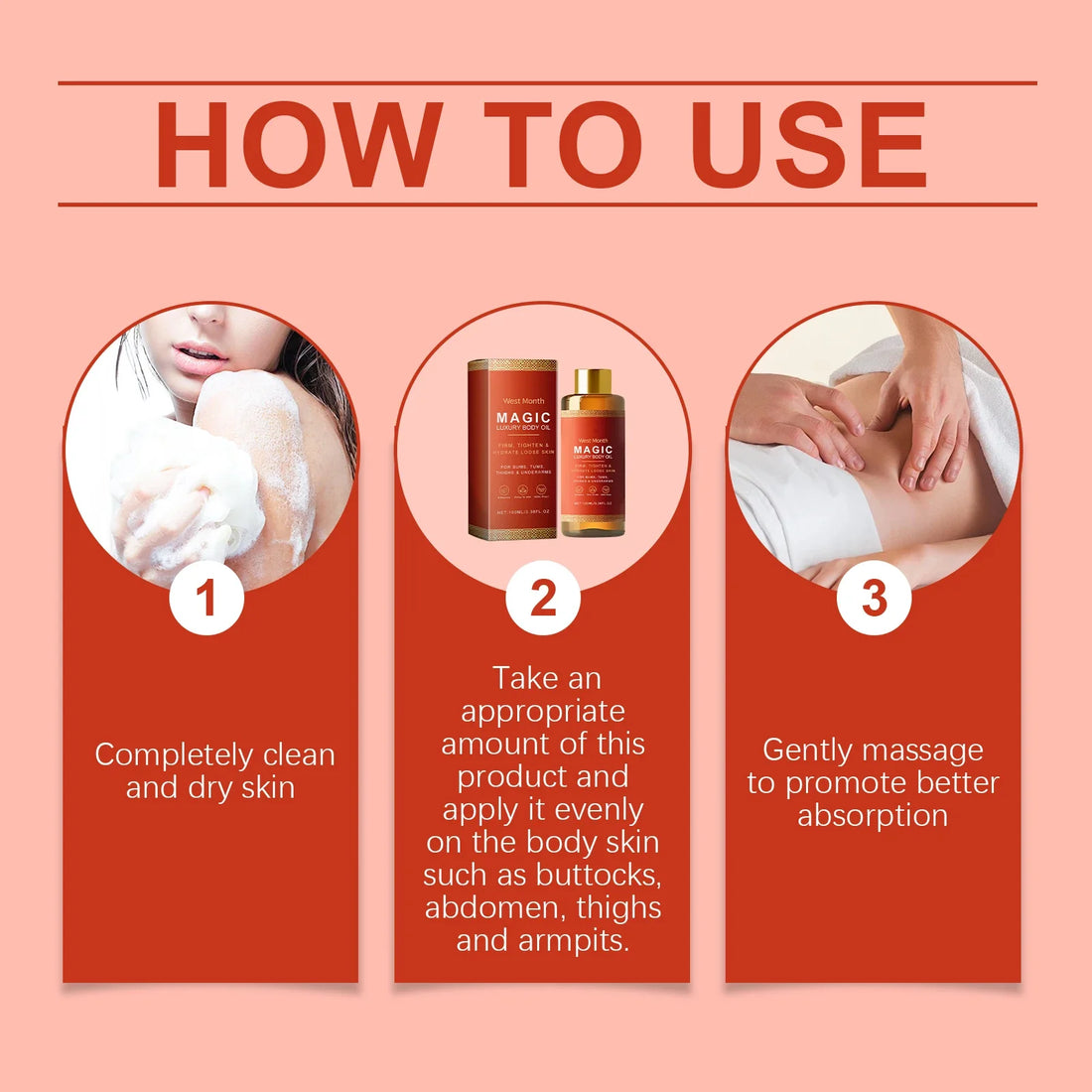 Firming & Tightening Body Oil – Nourishing Anti-Cellulite Skin Care