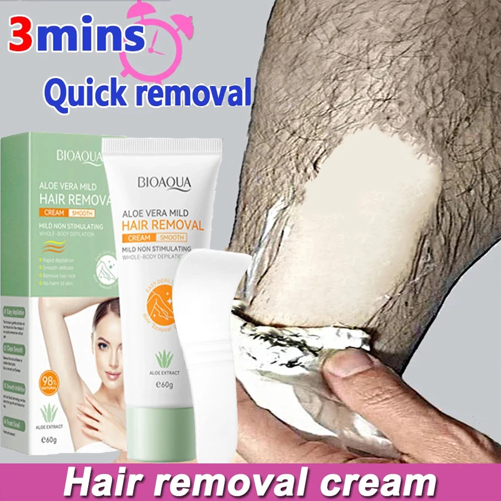 Permanent Hair Removal Cream for Men & Women