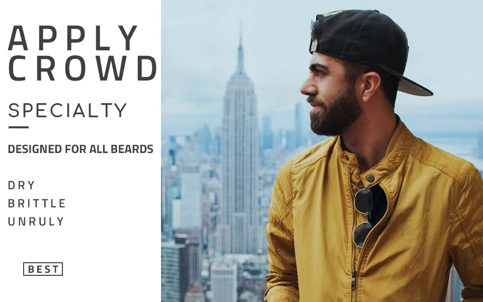 Natural Beard Balm & Growth Oil for Men