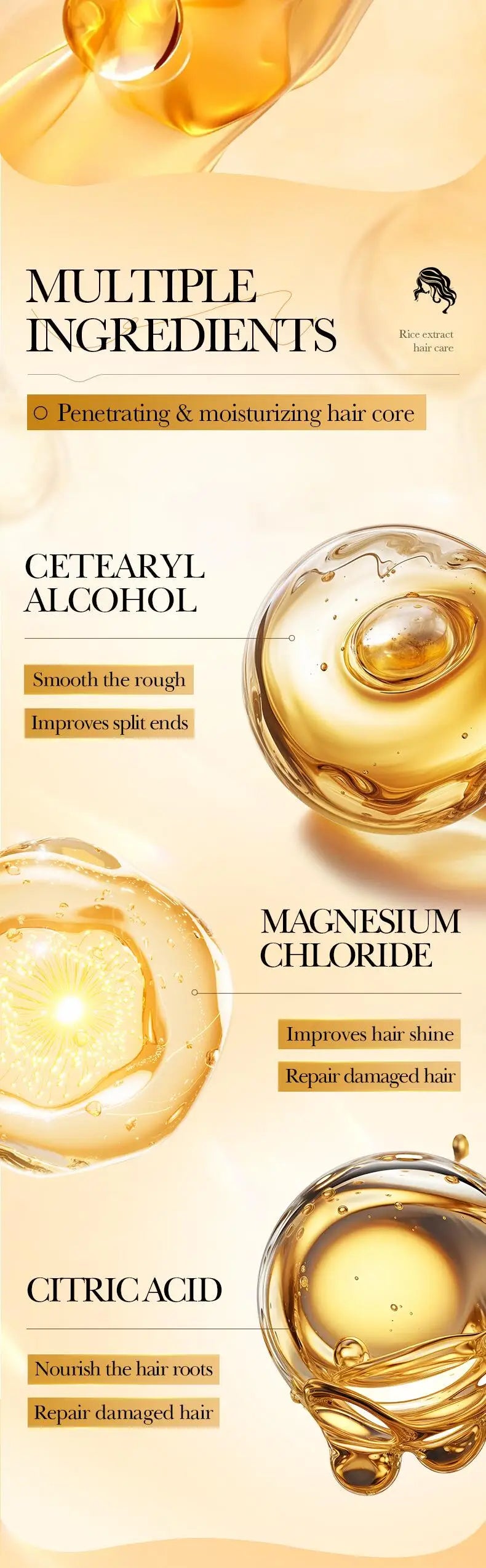 Rice Keratin Hair Mask – 5 Sec Repair