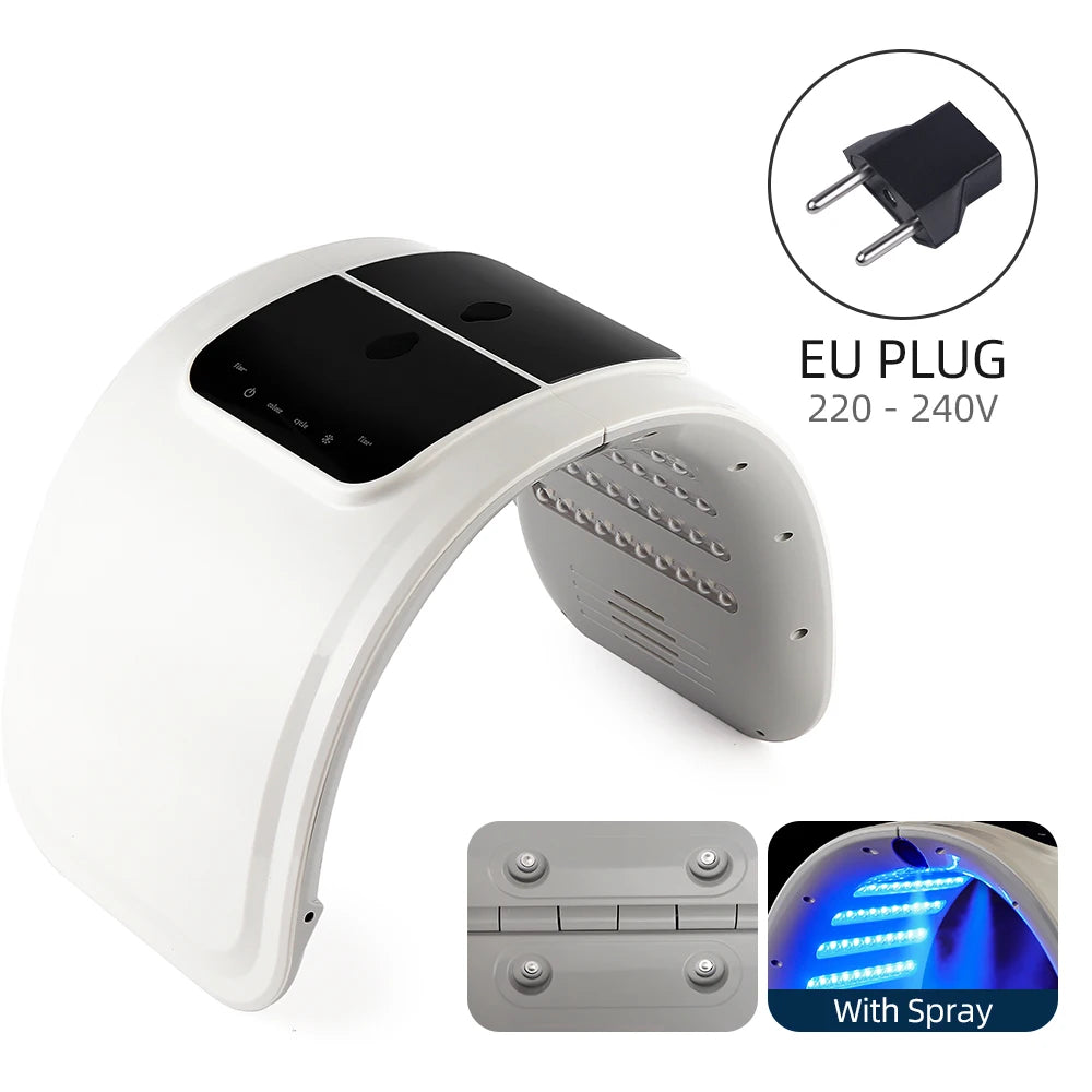 Foreverlily LED Face Mask PDT Machine – 7-Color Photon Therapy with Nano Spray