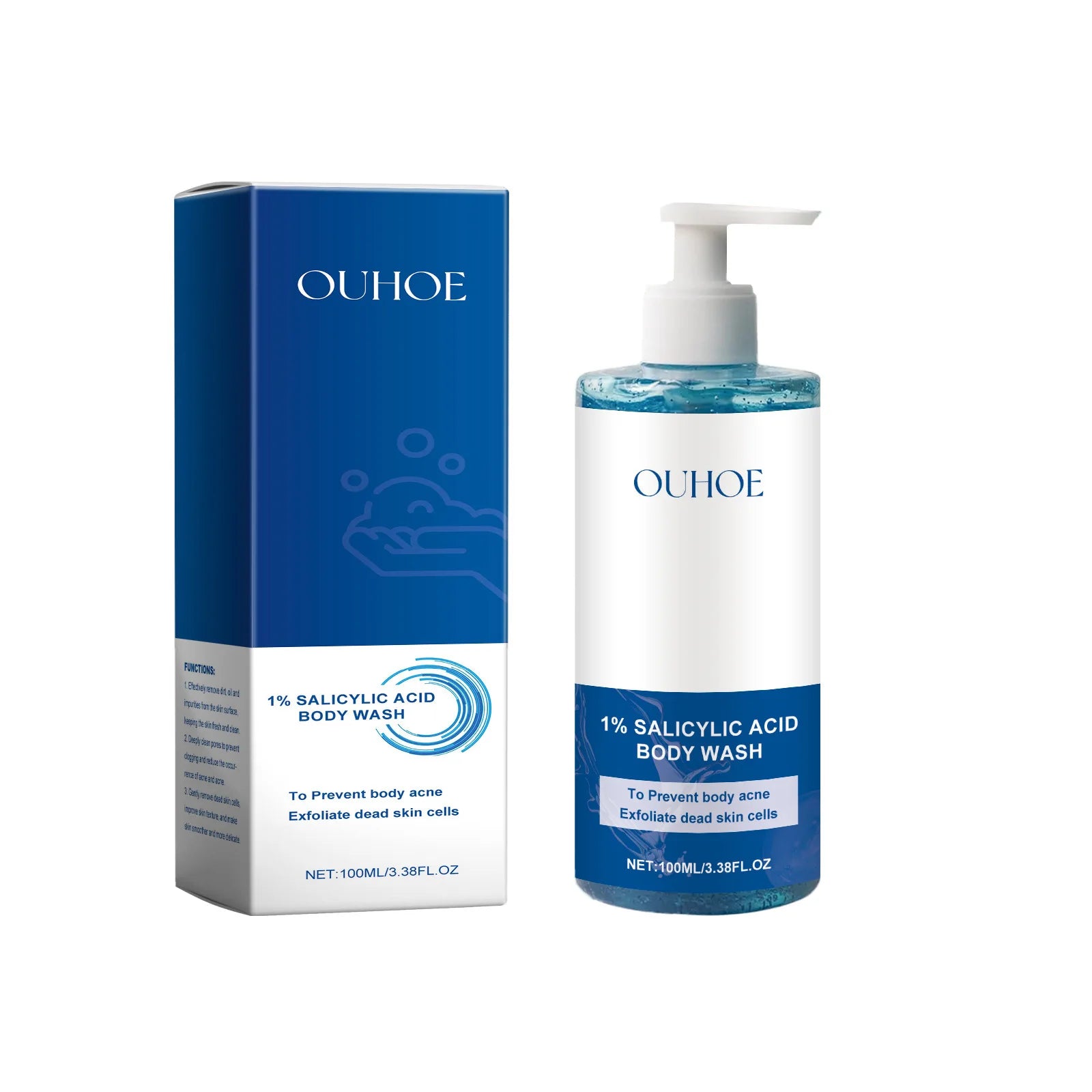 Salicylic Acid Body Wash – Acne & Brightening