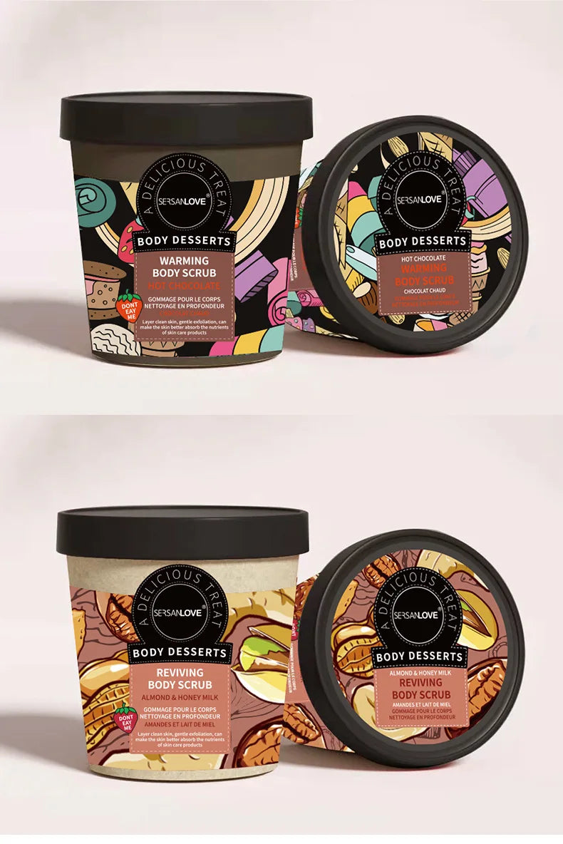 Strawberry Exfoliating Body Scrub Cream