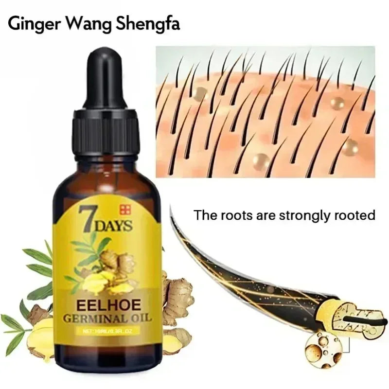 7-Day Ginger Hair Growth Serum