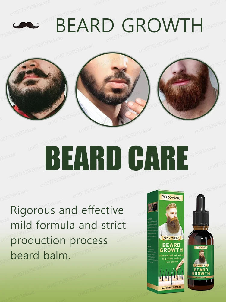 2025 Beard & Hair Growth Essence