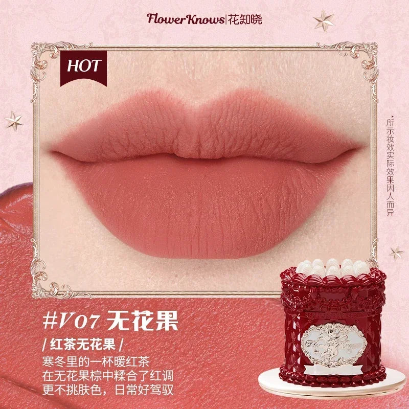 Flowerknows Strawberry Cupid Matte Velvet Lipstick