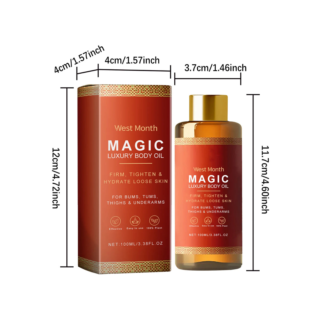 Firming & Tightening Body Oil – Nourishing Anti-Cellulite Skin Care