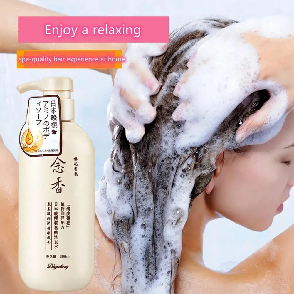 300ml Amino Acid Japanese Fragrant Shampoo & Conditioner Set
