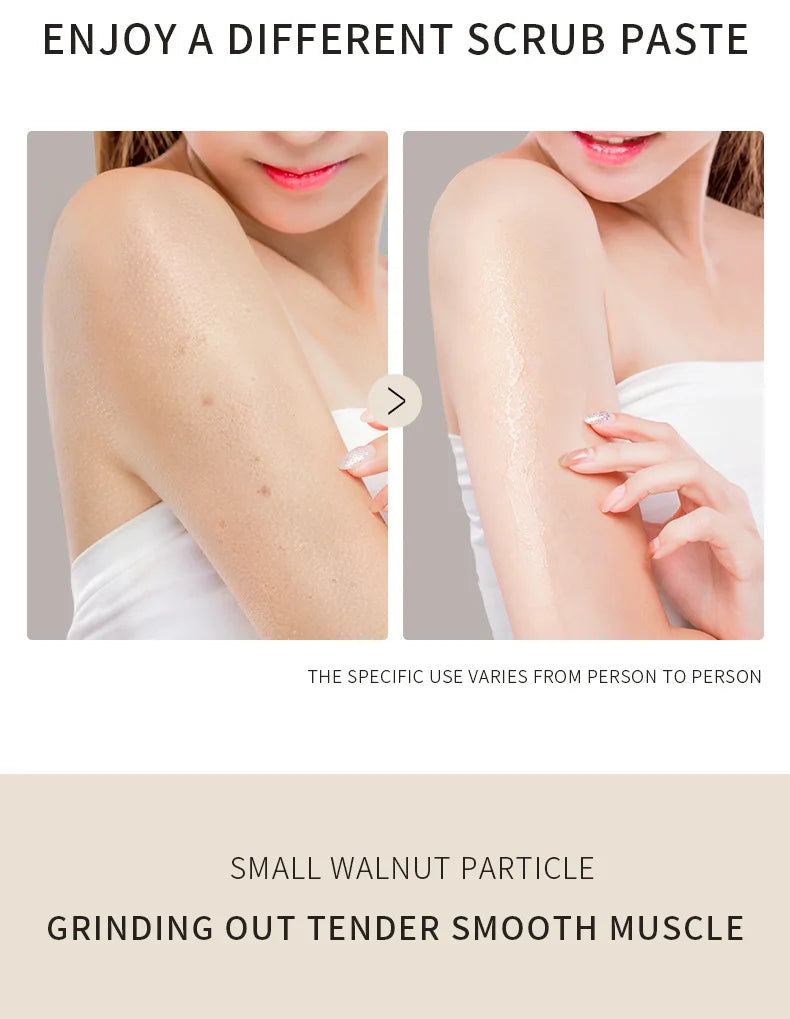 Strawberry Exfoliating Body Scrub Cream