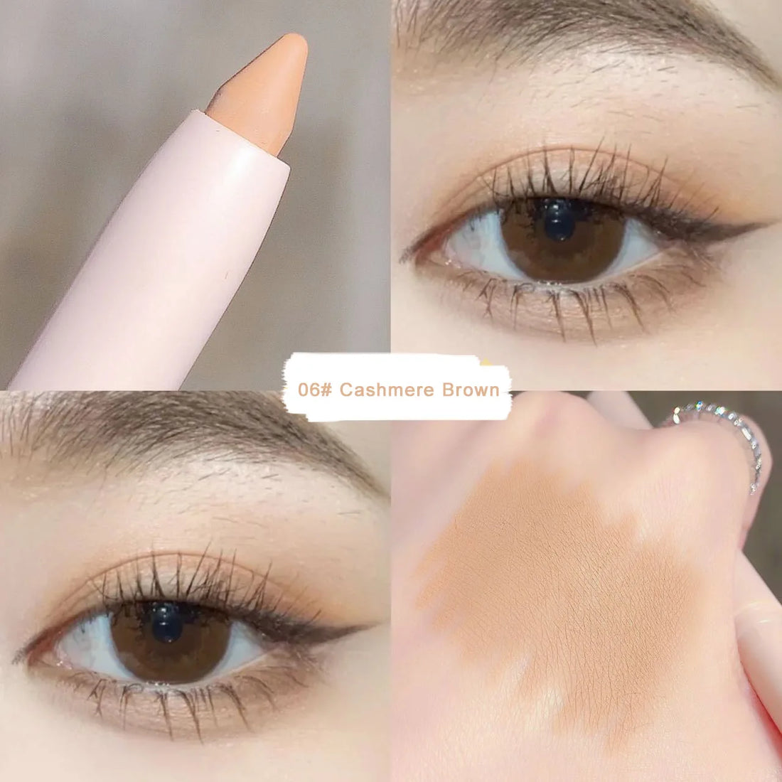 Lying Silkworm Eyeshadow Highlighter Pen – Matte & Pearl Brightening Stick