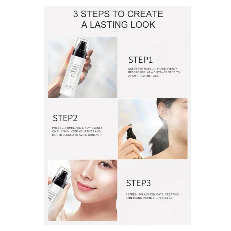 100ml Waterproof Long-Lasting Makeup Fixer Spray