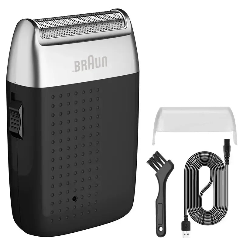 BRAUN M1900 Portable Electric Shaver for Men