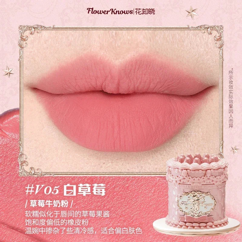 Flowerknows Strawberry Cupid Matte Velvet Lipstick