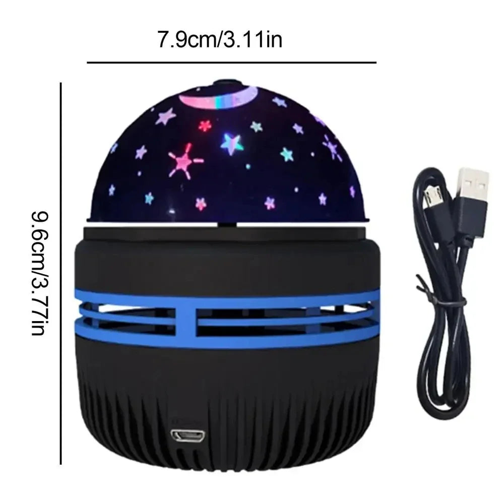 Northern Lights Starry Sky Projector – LED Night Light with Remote & USB