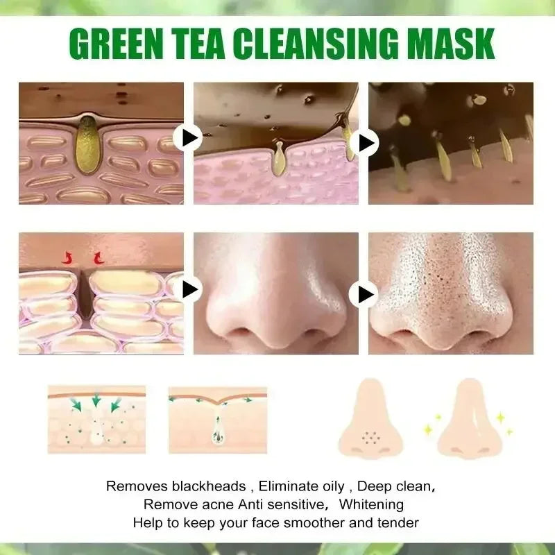 Green Tea Blackhead Removal Face Stick