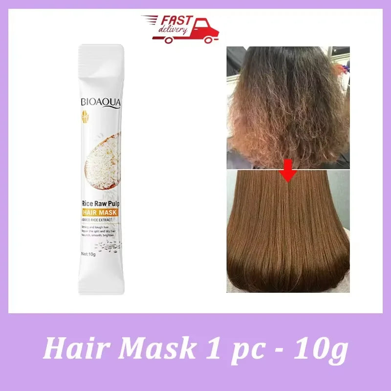 Rice Keratin Hair Mask – 5 Sec Repair