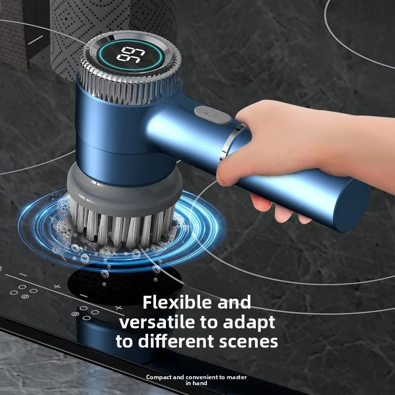 Multifunctional Electric Cleaning Brush – Wireless Household Scrubber