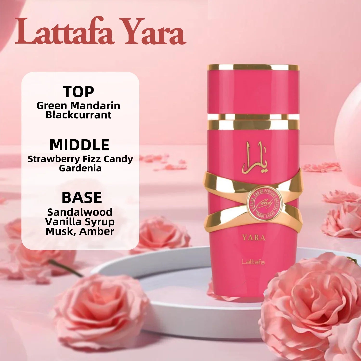 Lattafa Asad Bourbon Yara Eau De Parfum