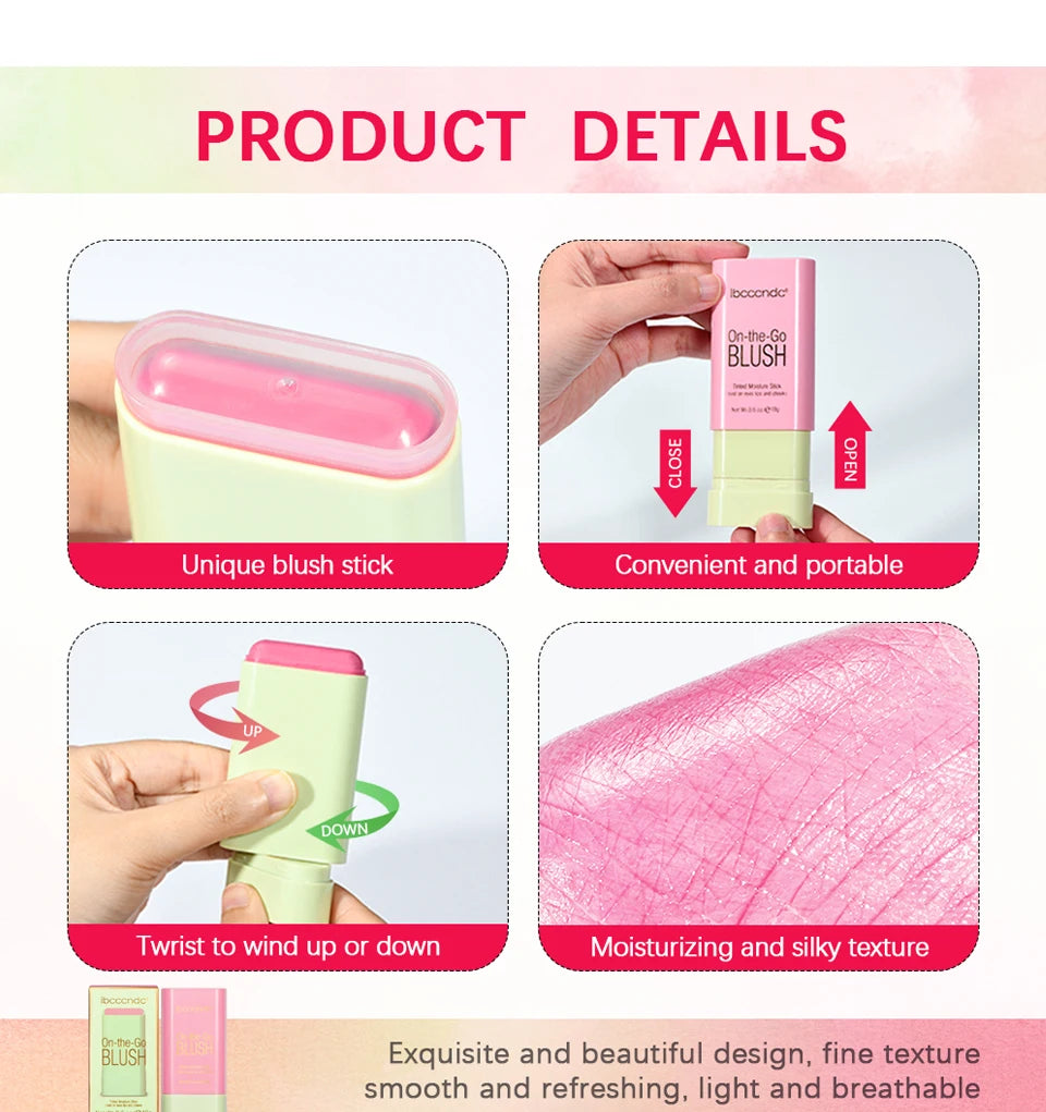 pixiBlush Matte Pink Blush Stick