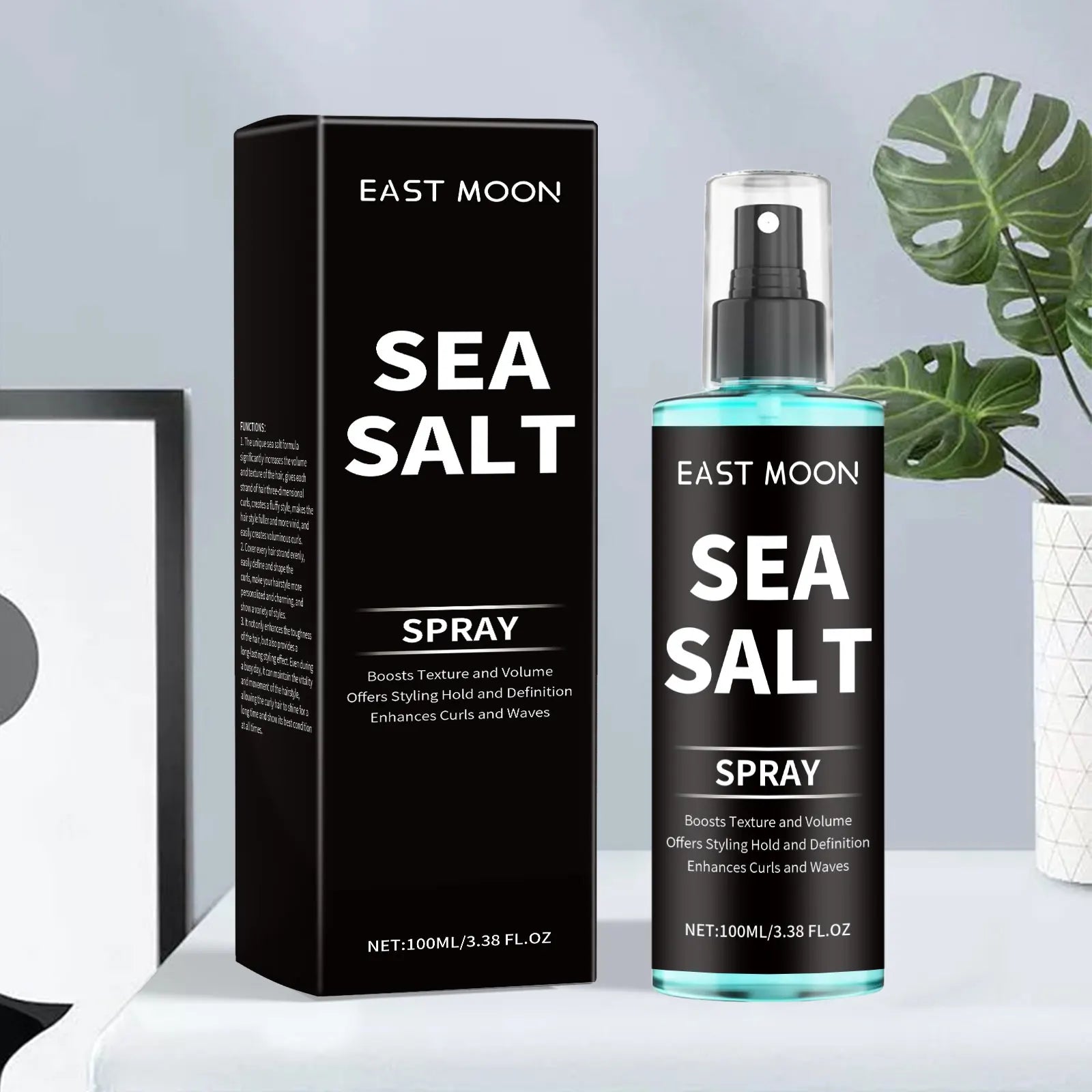 Sea Salt Hair Styling Spray – Curl Defining & Volumizing Mist