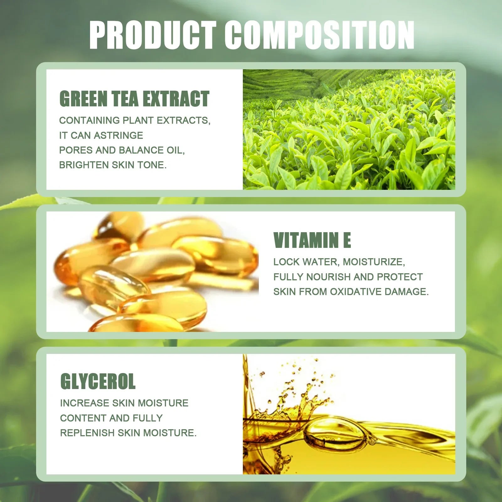 Green Tea Blackhead Removal Face Stick