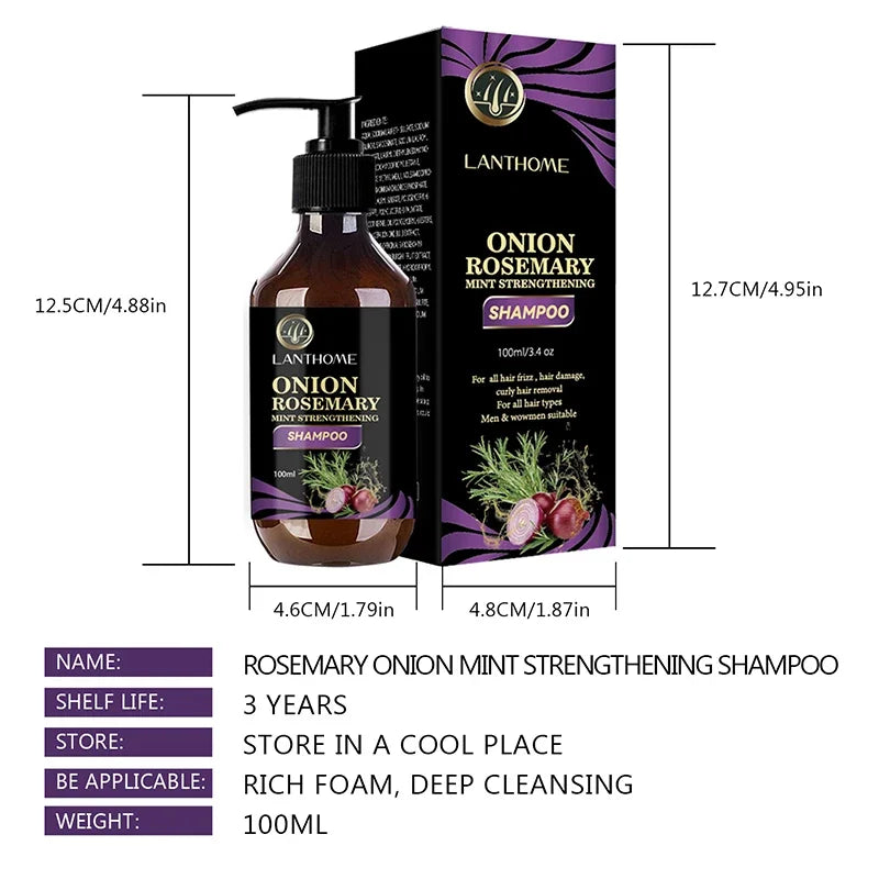 Hair Growth & Thickening Shampoo – Rosemary & Onion
