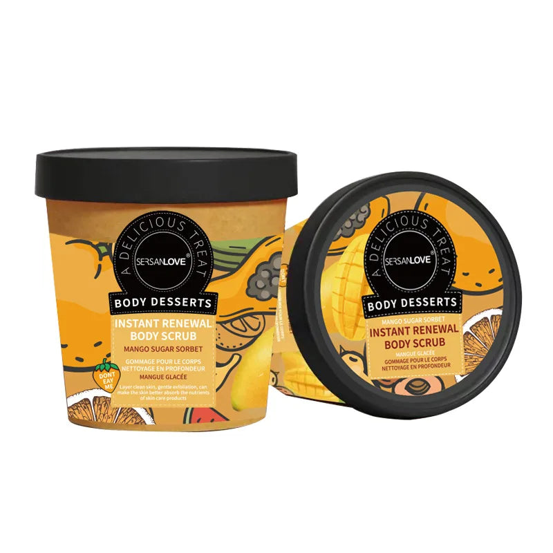 Strawberry Exfoliating Body Scrub Cream