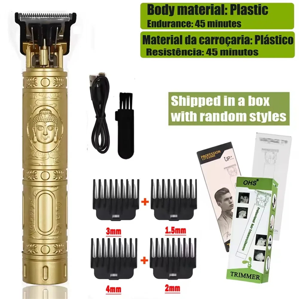 T9 Professional Electric Hair Clipper – Beard Trimmer & Rechargeable Shaver