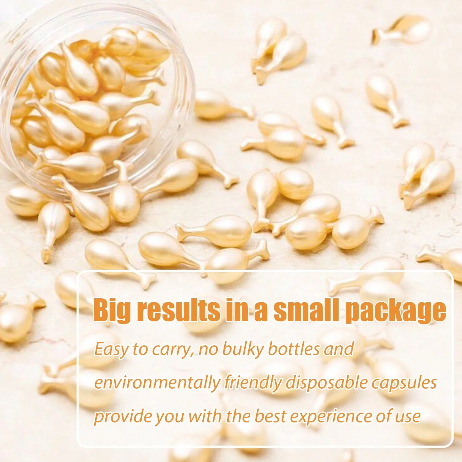 50Pcs Collagen Face Serum Capsules