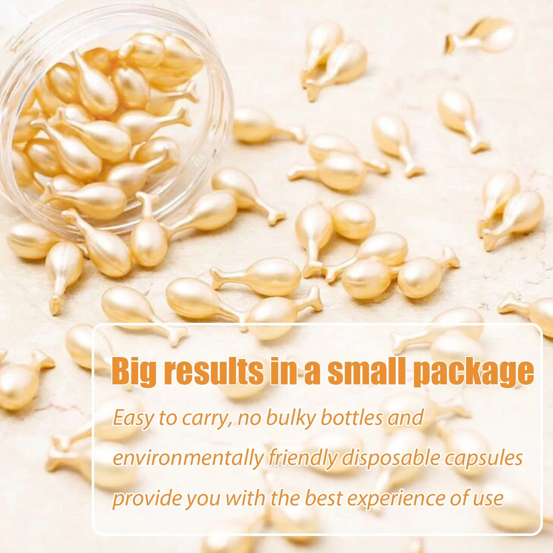 50Pcs Collagen Face Serum Capsules