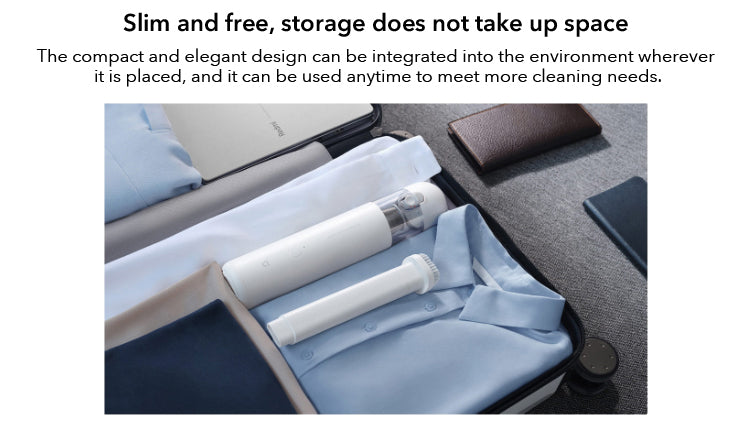 Xiaomi Mijia Portable Handheld Vacuum – Wireless Mini 13000PA Cyclone Cleaner