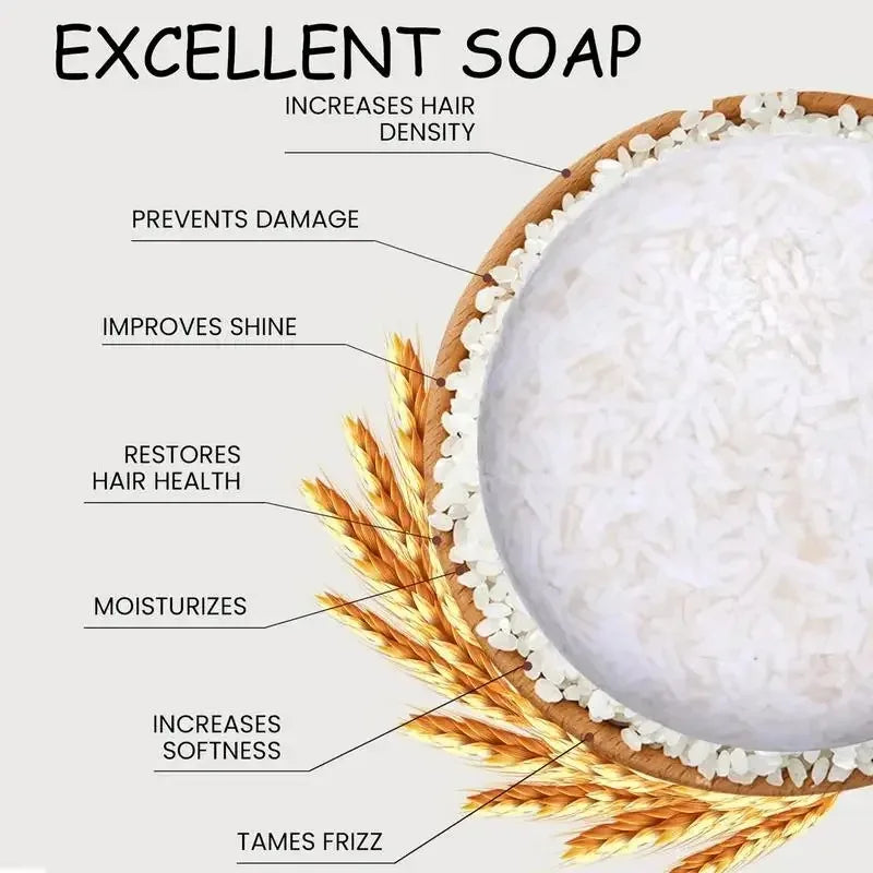 Organic Rice Water Shampoo Bar