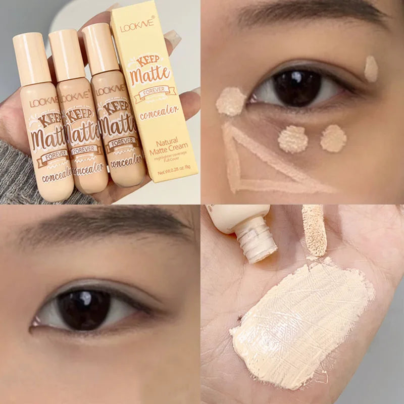 Waterproof Matte Liquid Concealer Cream