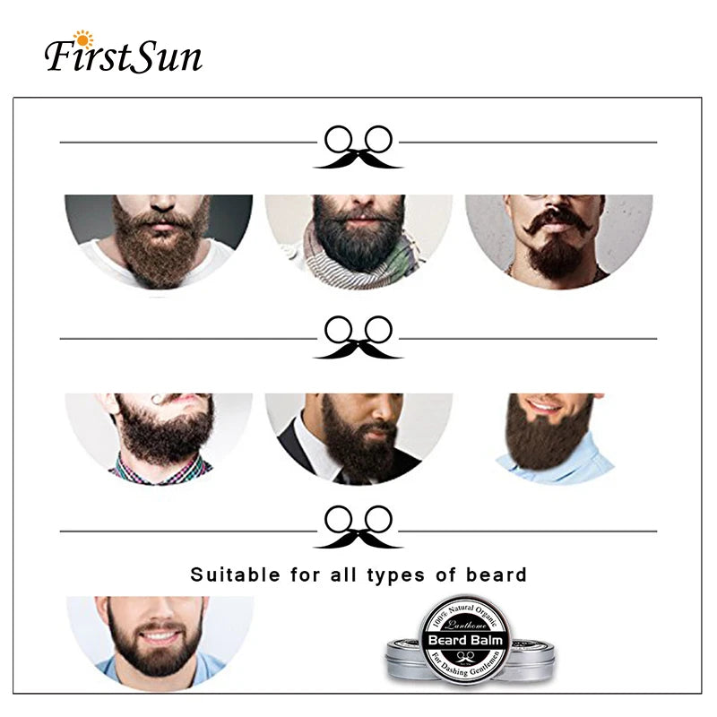 Natural Beard Balm & Growth Oil for Men