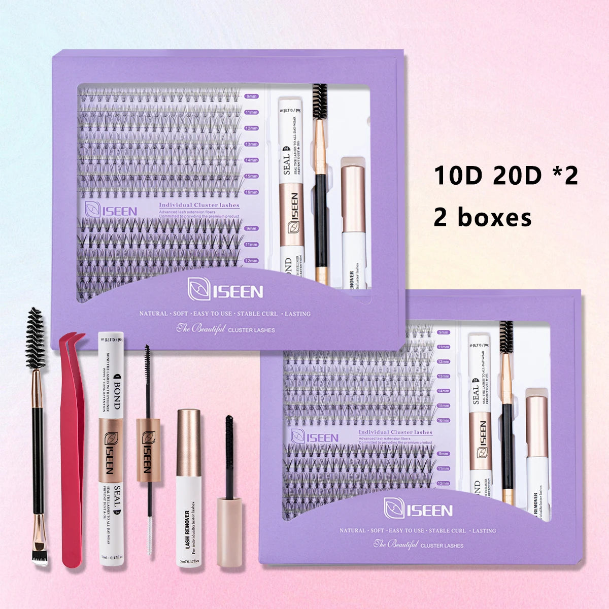 DIY Lash Extension Kit with Clusters & Tools
