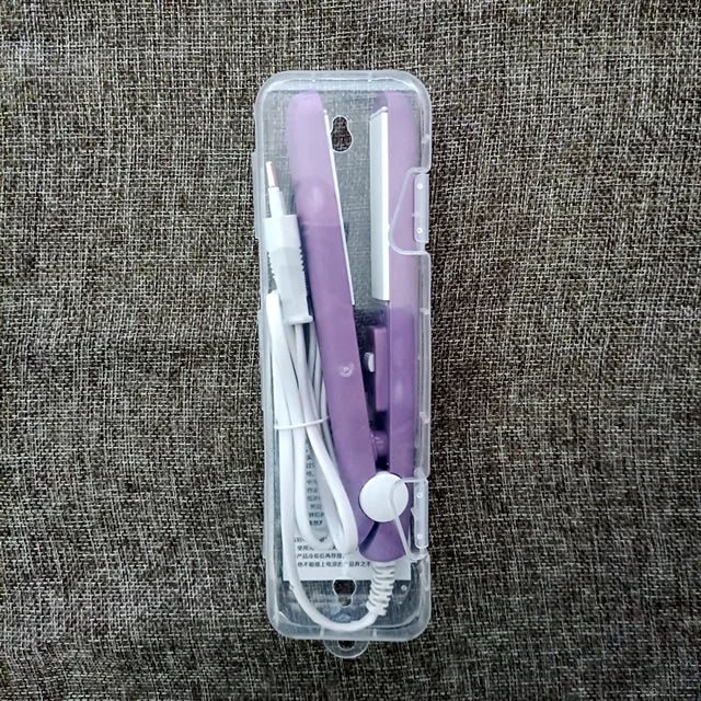 3-in-1 Professional Hair Styling Tool – Flat Iron, Curling Iron & Hot Comb