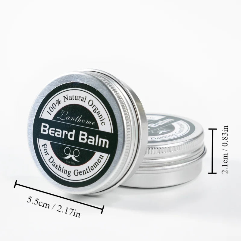 Natural Beard Balm & Growth Oil for Men