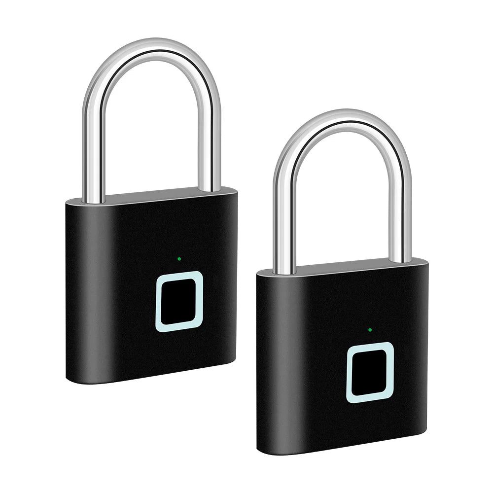 KERUI Smart Fingerprint Padlock – USB Rechargeable Waterproof Anti-Theft Lock